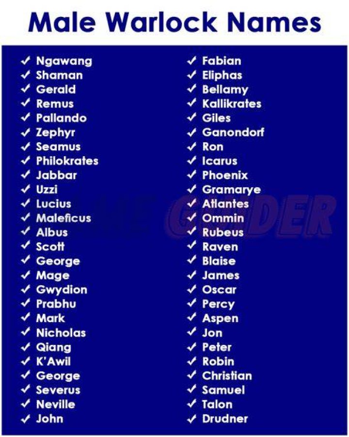 225+ Names For A Warlock (2023) Name Guider