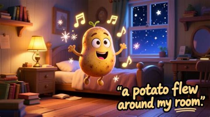A Potato Flew Around My Room Song Lyrics YIMABAA
