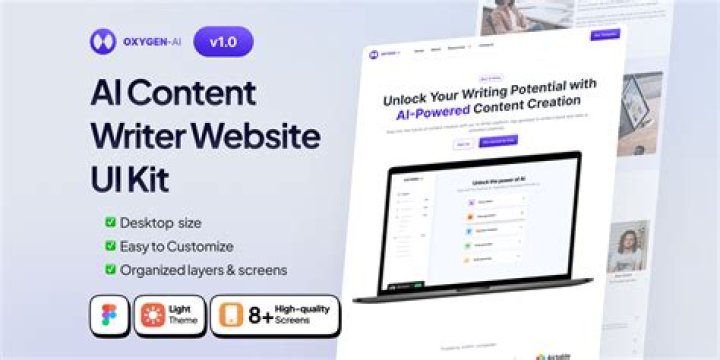 Automated AI Content Writer Website