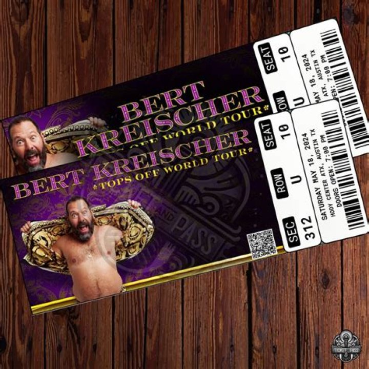 Bert Kreischer Tickets, , 07 Oct 2021 Eventjams