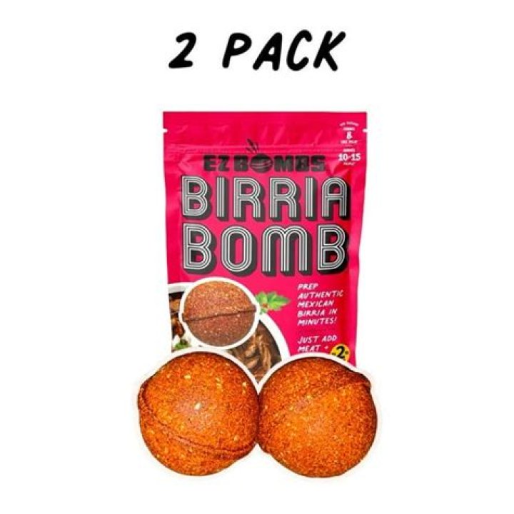 BIRRIA BOMBS 2 Pack by EZ Bombs Seasoning Spice Bomb Flavor 18.99