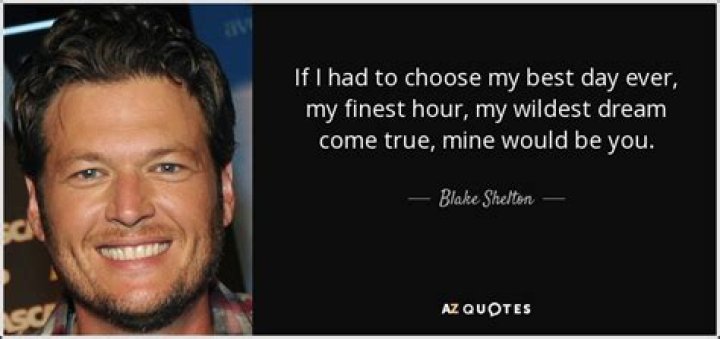 Blake Shelton Quotes About Getting Married Again June 2018 POPSUGAR