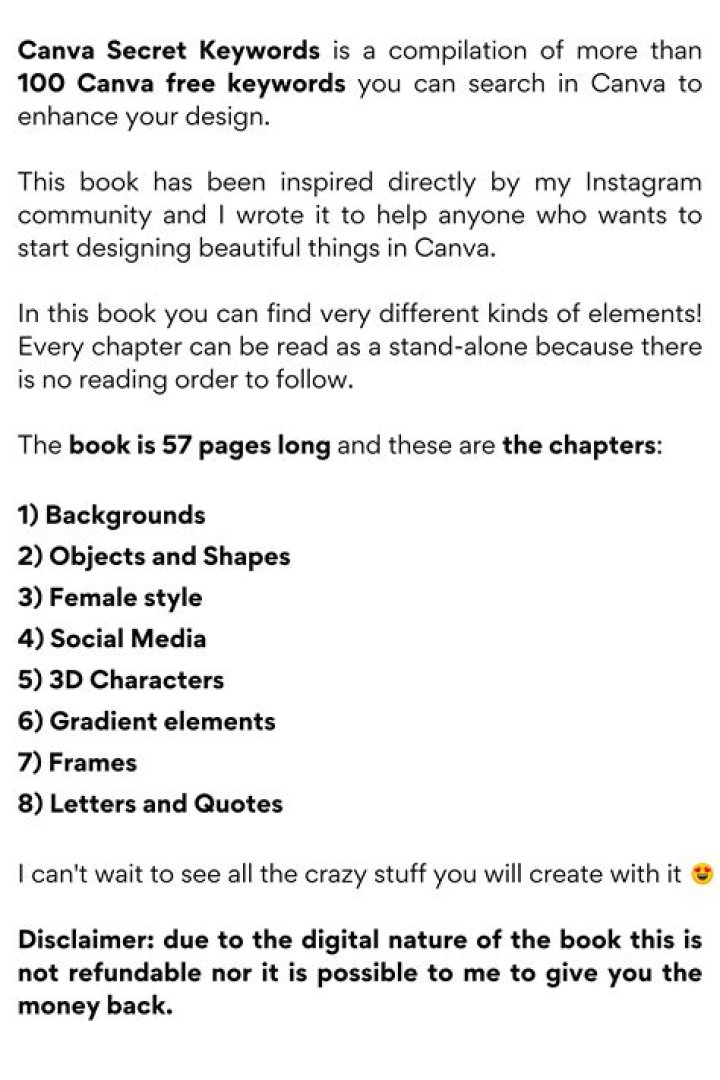 Canva Secret Keywords