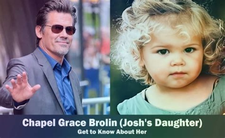 Chapel Grace Brolin Josh Brolin's Daughter Know About Her