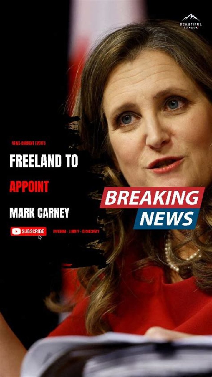 Chrystia Freeland says she doesn't own a car. But she has a chauffeur