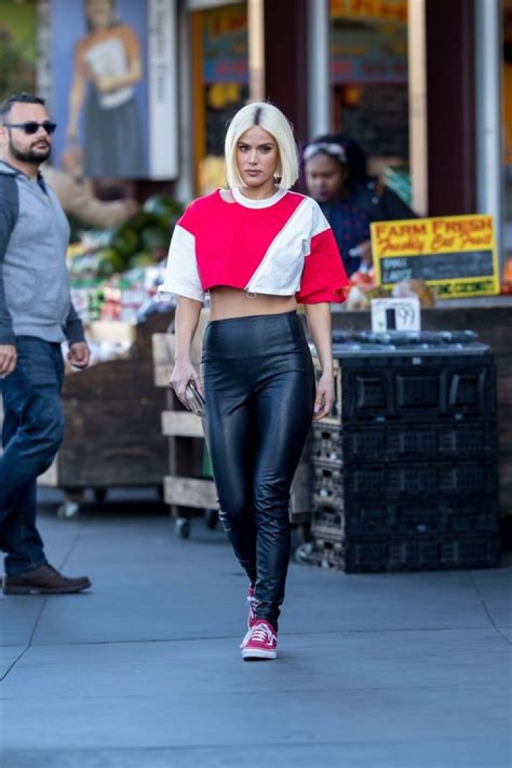 CJ Perry at The Grove in LA Cj perry, Leather pants, Fashion