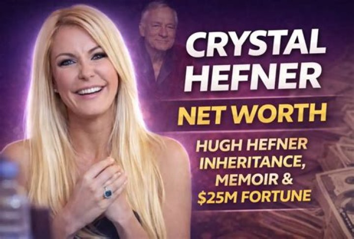 Crystal Hefner net worth Inheritance explored as Hugh Hefner's wife
