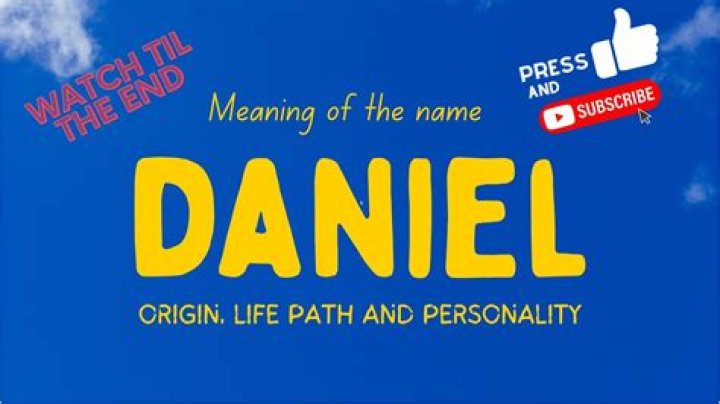 Daniel Meaning YouTube