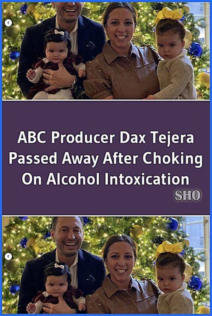 Dax Tejera died from choking amid 'acute alcohol intoxication,' medical