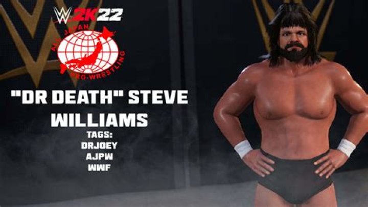 Dr. Death Steve Williams with his AJPW Triple Crown Championships! r