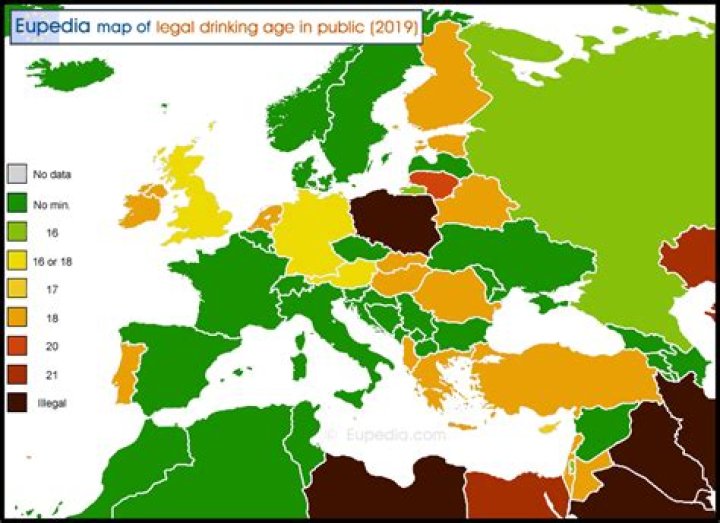 Drinking Age by Country 2022 World Populace