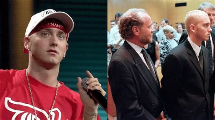 Eminem once dissed an old school bully so bad that that he tried to sue
