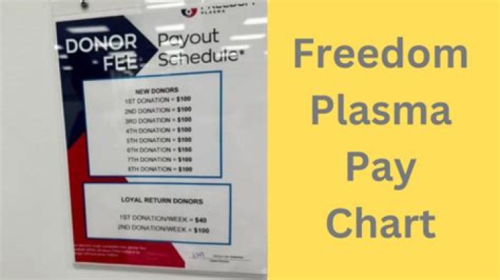 Freedom Plasma Pay Chart 2023 Unlocking the Financial Benefits