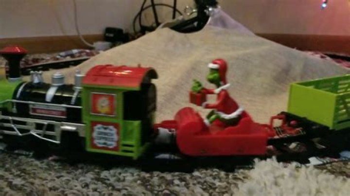 Grinch Christmas Train Set YouTube