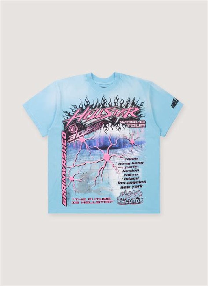 HELLSTAR Hellstar Neuron Tour Tee shirt Grailed