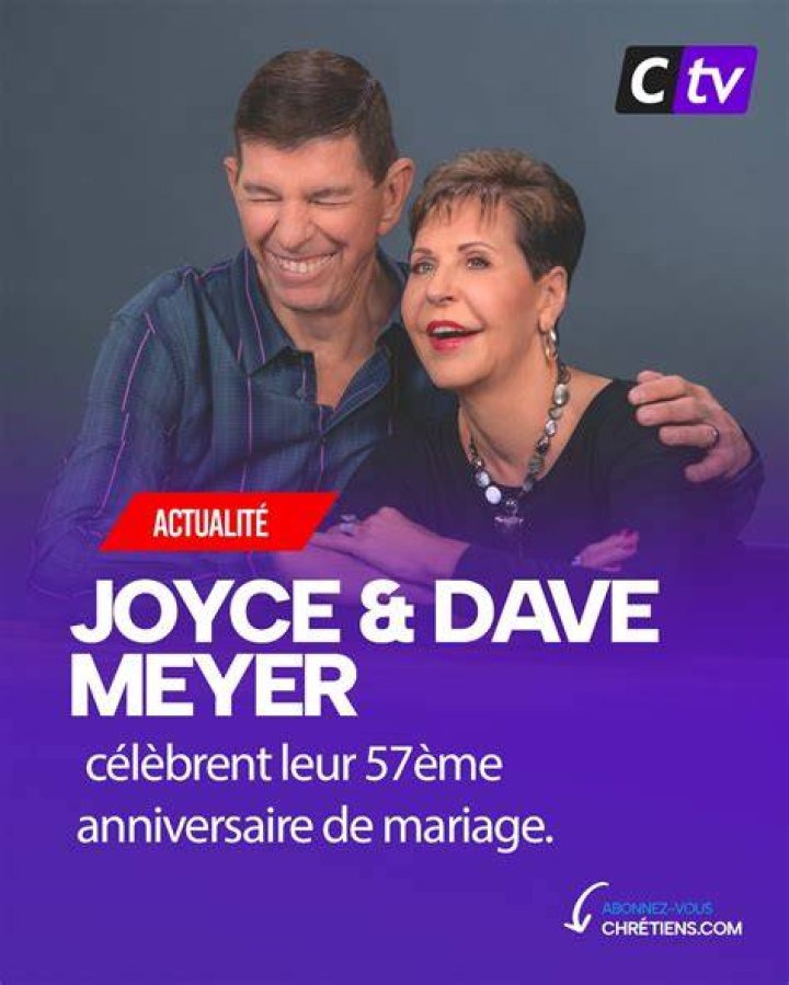 Joyce and Dave Meyer Joyce meyer ministries, Joyce meyer