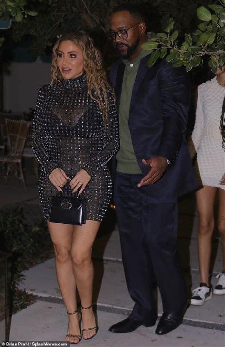 Larsa Pippen sizzles in mini dress at the DuJour Media, Gilt and