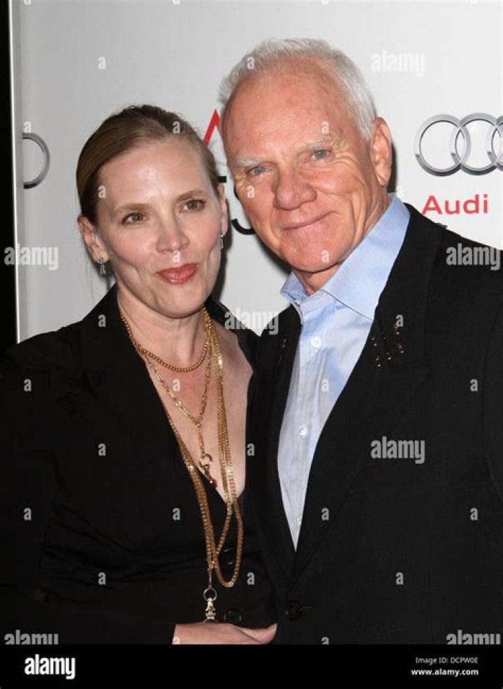 MALCOLM MCDOWELL & KELLEY KUHR GANGSTER NO.1 FILM PREMIERE HOLLYWOOD