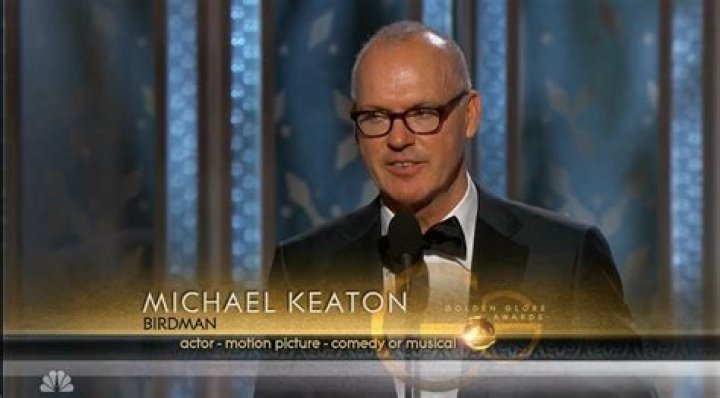 Michael Keaton Golden Globes Speech Business Insider