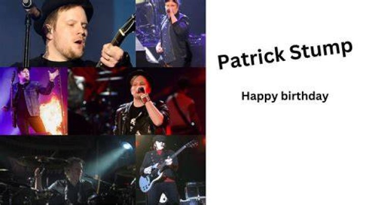 Patrick Stump Birthday