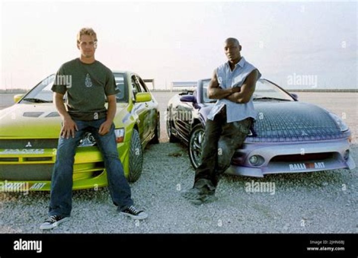 PAUL WALKER, TYRESE GIBSON, 2 FAST 2 FURIOUS, 2003 Stock Photo Alamy