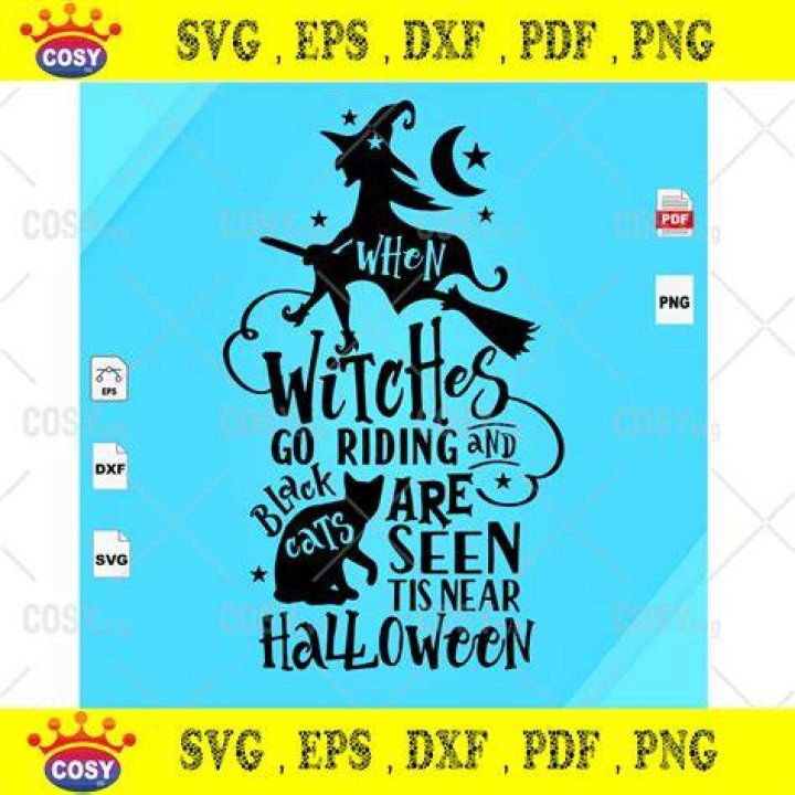 Pin on When witches go riding, and black cats are seen.