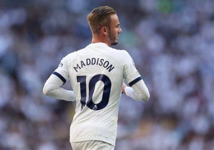 Spurs star James Maddison cruelly shamed for topless pic with newborn