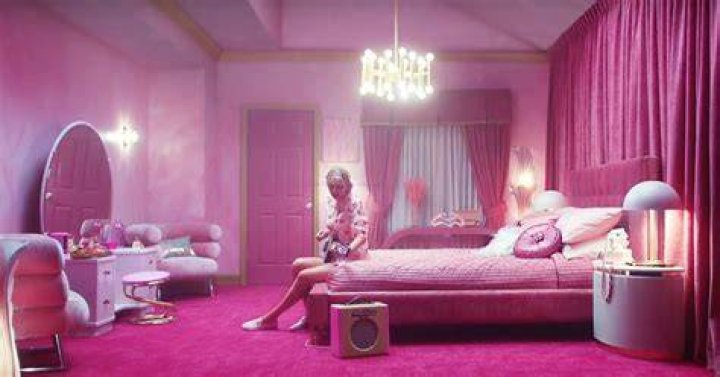 The master bedroom in Taylor Swift's new home in New York Pictured