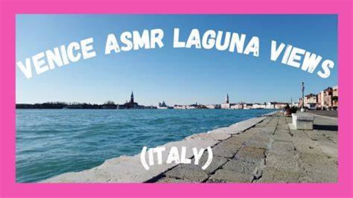 VENICE ASMR LAGUNA VIEWS 4K 🚤 YouTube